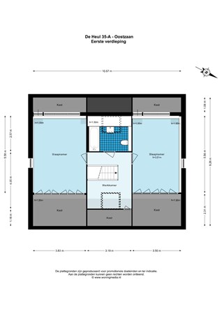 Floor plan - De Heul 35A, 1511 AJ Oostzaan 